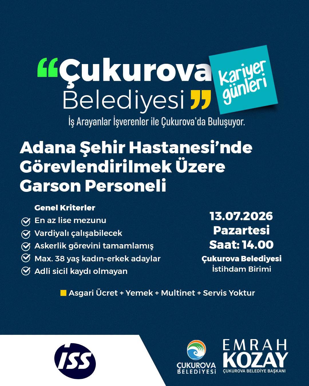 ARGON KAYNAKÇI,BULAŞIKHANE,GARSON,AŞÇI YARDIMCISI,BAHÇIVAN,