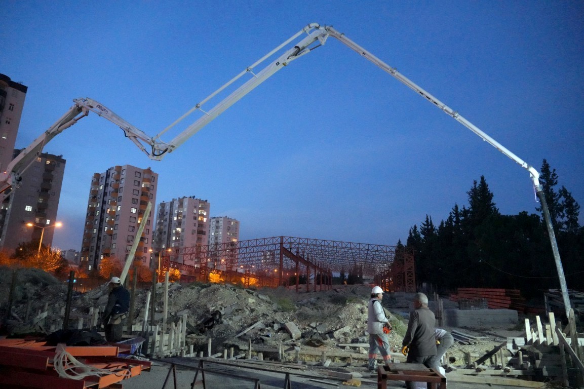 Adana Koop Kapalı Semt Pazarı Çalışmaları