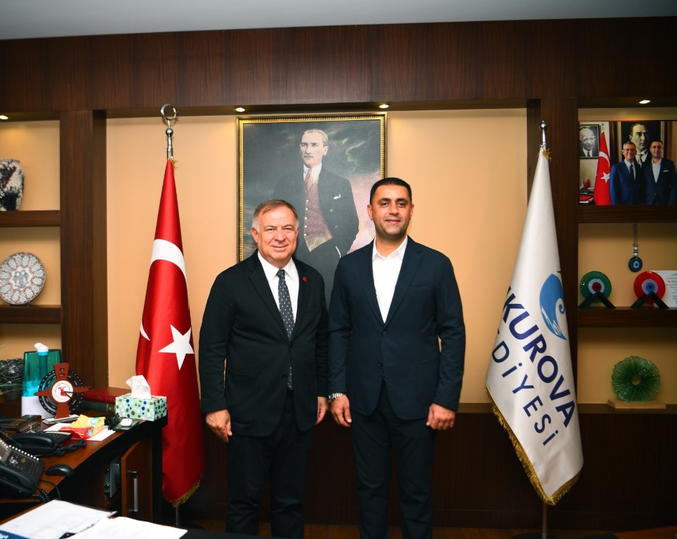 Gökhan Zeybek'ten Başkan Kozay'a Ziyaret