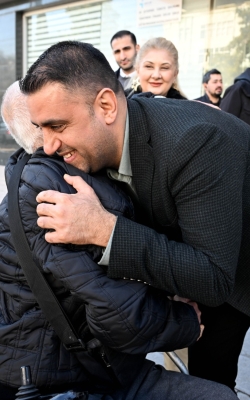 BAŞKAN KOZAY GÖNÜLLERE DOKUNUYOR