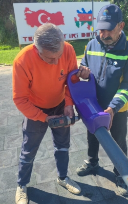 ÇUKUROVA BELEDİYESİ’NDEN PARK VE YEŞİL ALANLARDA YOĞUN MESAİ