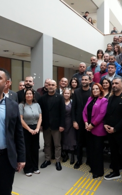 BAŞKAN KOZAY MESAİ ARKADAŞLARIYLA BAYRAMLAŞTI 
