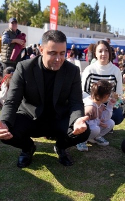 Başkan Kozay’dan özel çocuklara özel şenlik