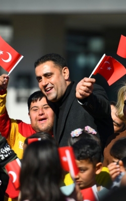 Başkan Kozay’dan özel çocuklara özel şenlik