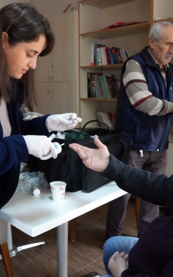ÇUKUROVA’DA EMEKLİLERE SAĞLIK TARAMASI