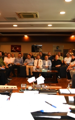 Gökhan Zeybek'ten Başkan Kozay'a Ziyaret