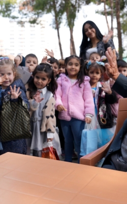 MİNİKLERDEN YAŞLILAR HAFTASI’NA ANLAMLI ZİYARET