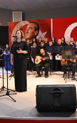 CUMHURİYET KOROSU’NDAN ATATÜRK’ÜN SEVDİĞİ ŞARKILAR KONSERİ