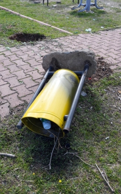 Çukurova Belediyesi Parkına Saldırı