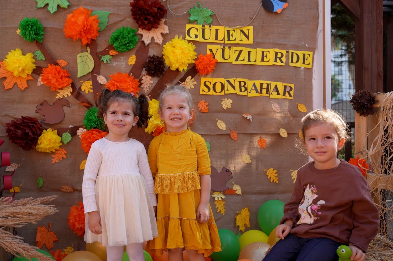 Çukurovalı Minikler Sonbahar’ı Sevgiyle Kucakladı