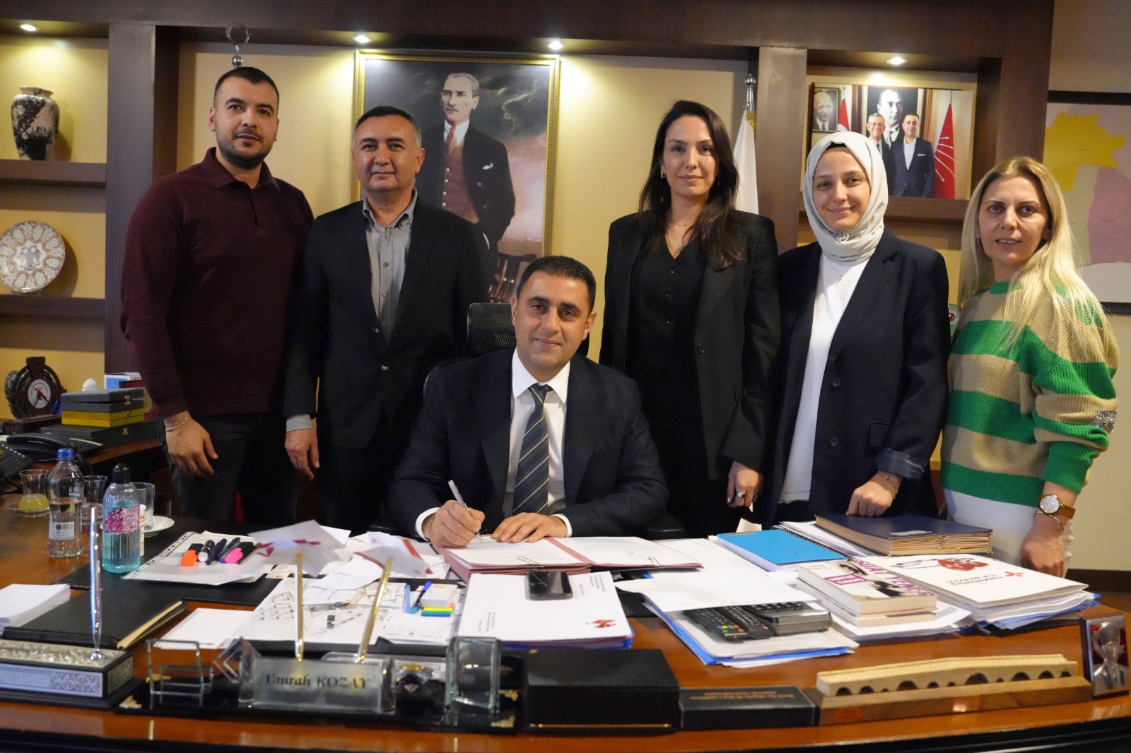 Kozay Başkanlar Sözleşmesi'ni İmzaladı